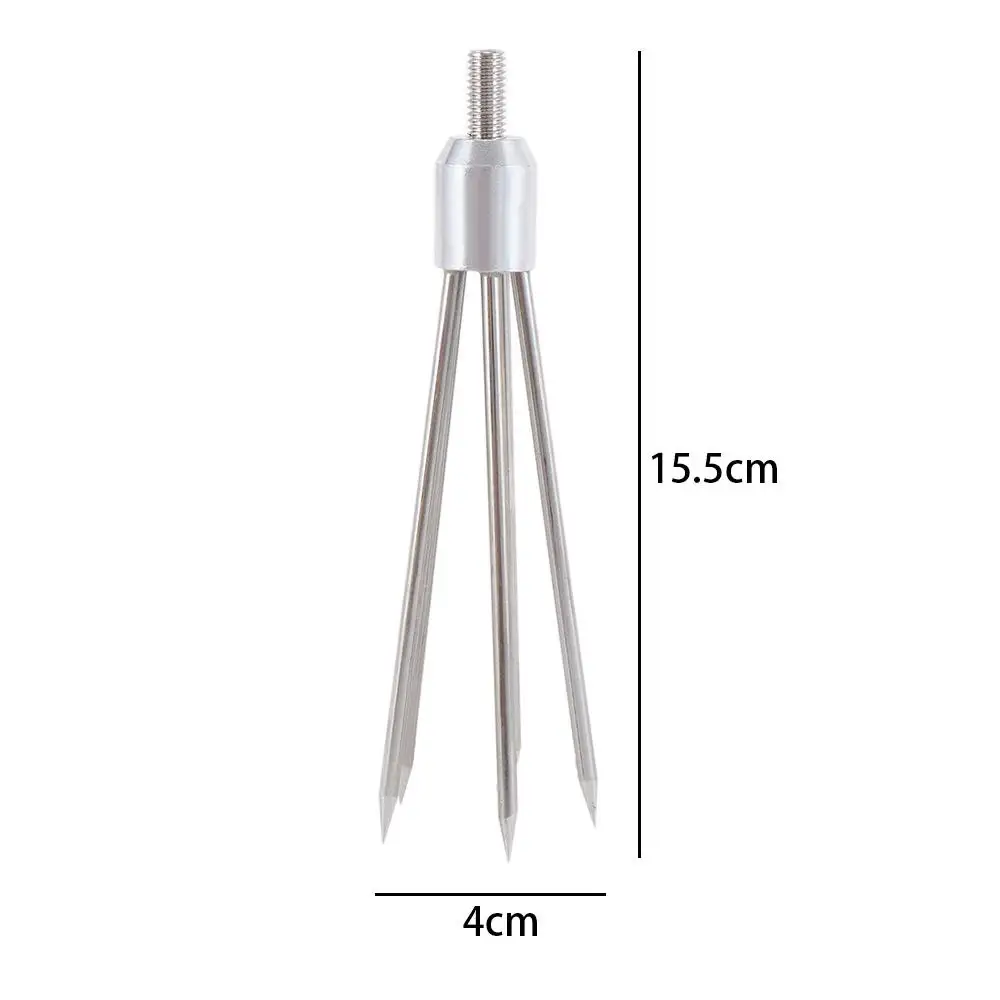 Herramienta púas arpón punta de lanza lanza de pesca 5 puntas acero inoxidable - imagen 3