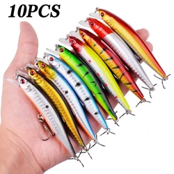 Crankbait flotante con ojos 3D y anzuelos triples