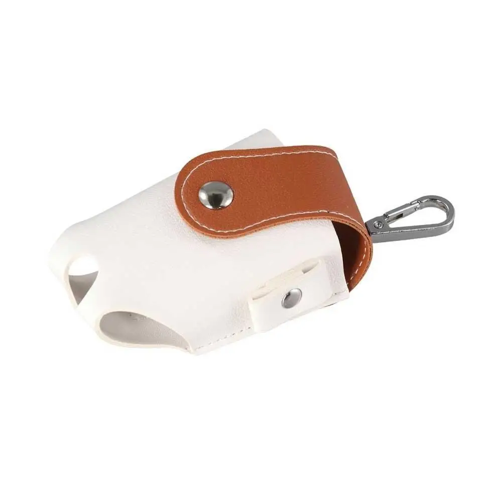 Mini bolso de cintura para pelota de Golf, de cuero PU, 2 pelotas, cinturón de Golf, estuche de almacenamiento, contenedor de pelota de Golf impermeable, transporte de cintura - imagen 3