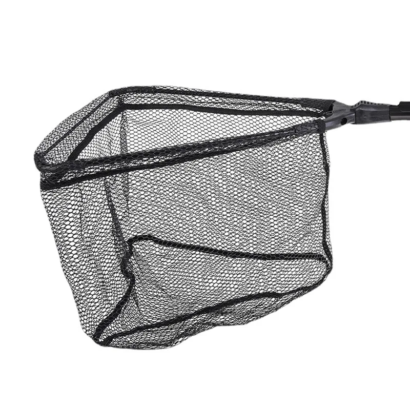 Red de pesca triangular de una sola sección, 79,5 cm, retráctil y plegable, accesorios para equipos de pesca al aire libre - imagen 5
