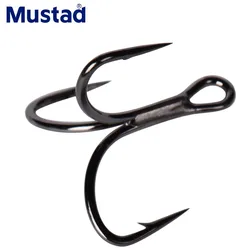 Triples MUSTAD TG76NP-BN KVD – Mango corto para señuelos