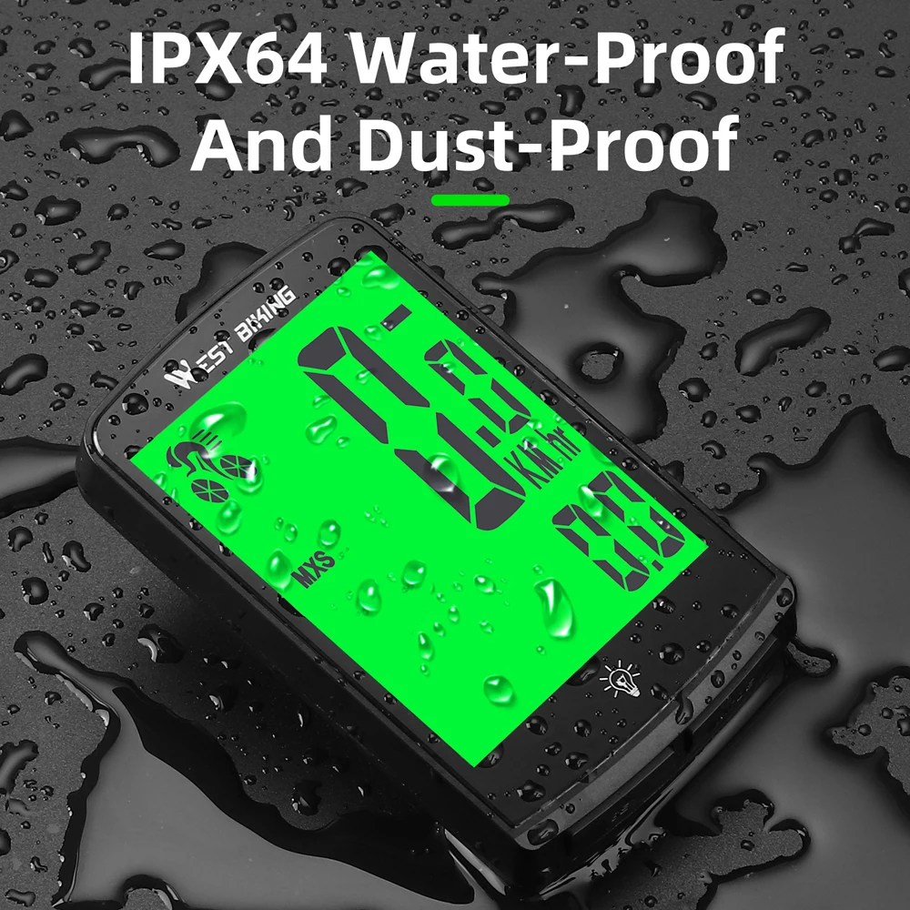 Un teléfono con una pantalla verde se coloca en una superficie húmeda.