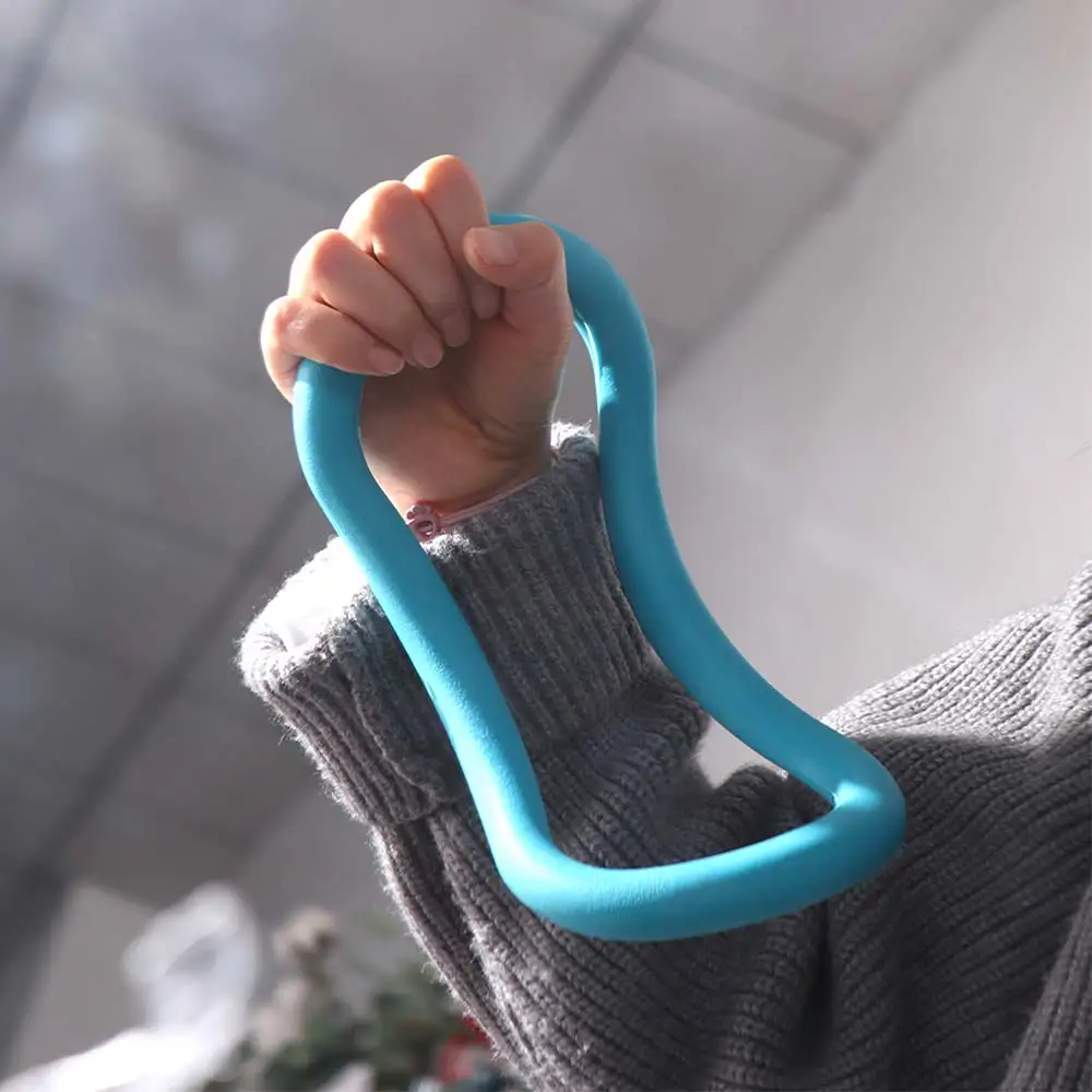 Anillo de Yoga elástico de Fitness TPE, anillo de estiramiento de Fascia suave multifuncional con hombro abierto, auxiliar multicolor - imagen 2