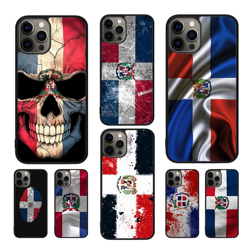 iPhone 15/14/13 Funda impermeable bandera República Dominicana - imagen 4