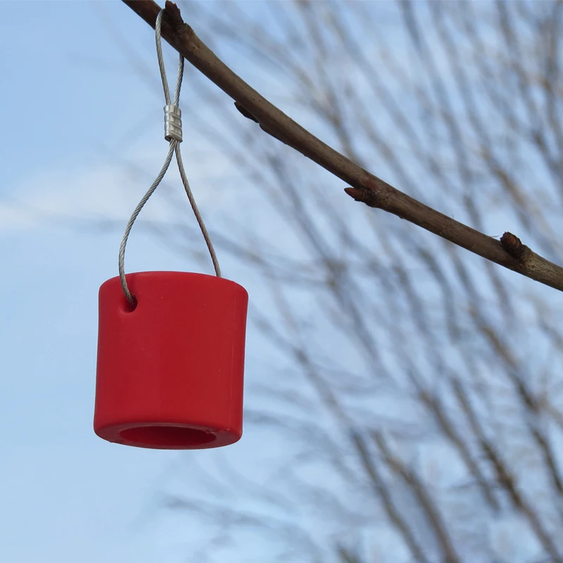 Alcance de tirachinas, campana pequeña, 3,5 cm, objetivo de tiro de adiestramiento al aire libre de silicona duradero - imagen 3