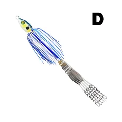Alabama Rig con spinner y swimbait suave – Señuelo para pesca en mar