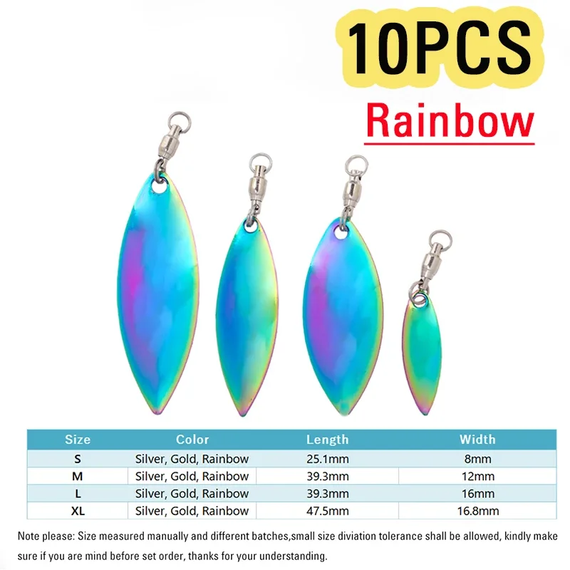 10pcs A Rainbow
