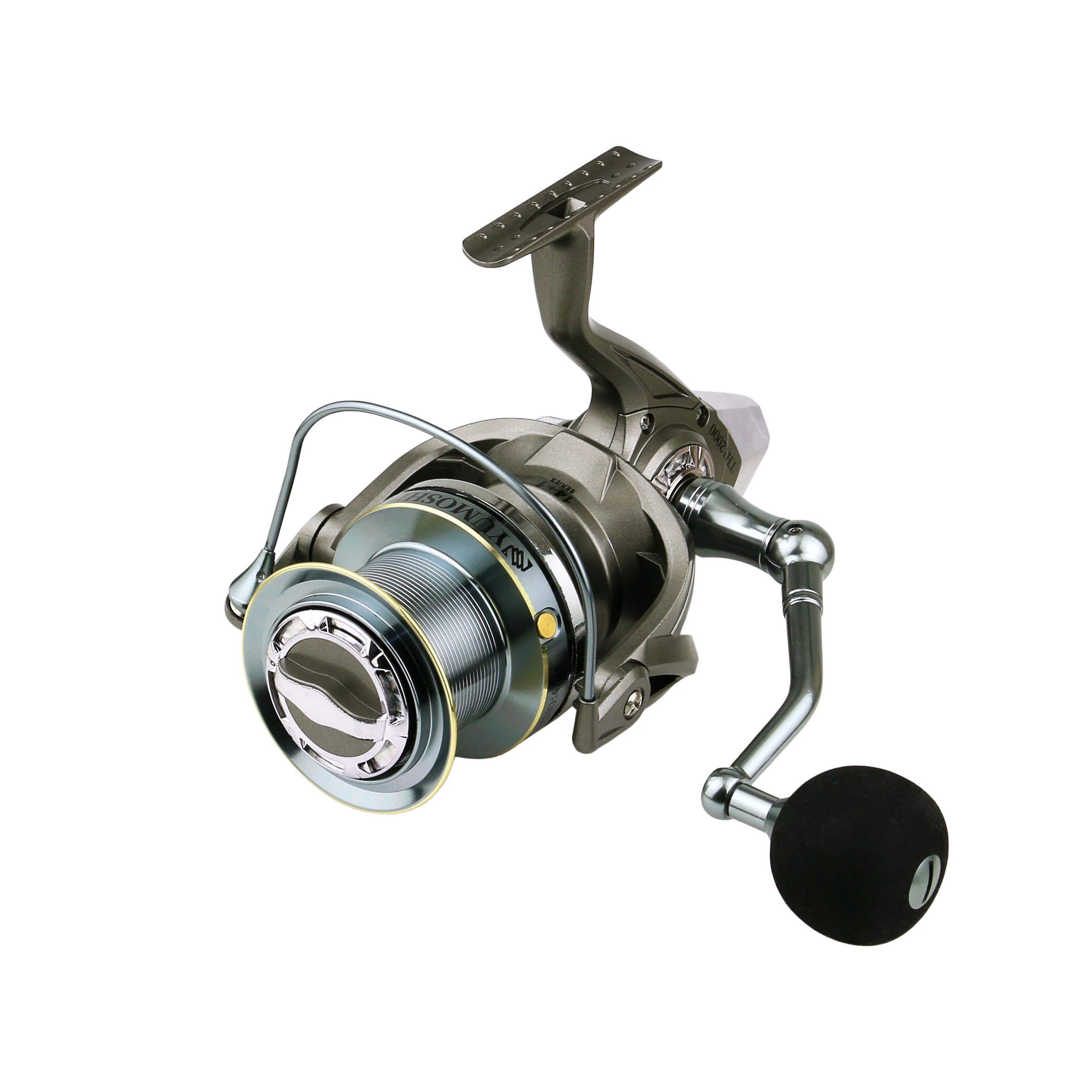 Rueda giratoria larga ultraligera 15BB con rodamientos de acero inoxidable para carrete de pesca giratorio 8000-12000 carrete de pesca fuerte de 25KG - imagen 2