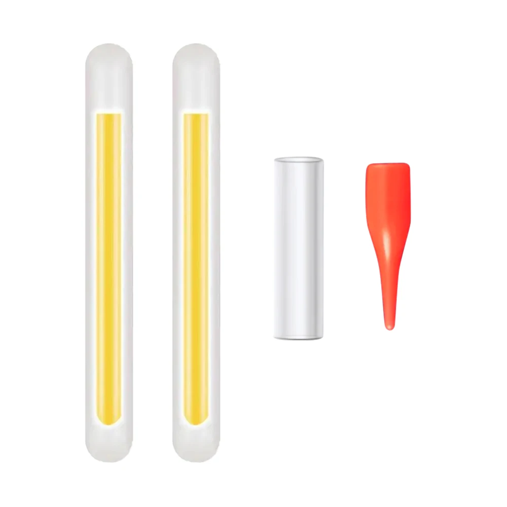 25/50 Uds flotador de pesca palo de luz fluorescente barra de luz flotador nocturno luz barra que brilla en la oscuridad lotes útiles aparejos de pesca - imagen 4