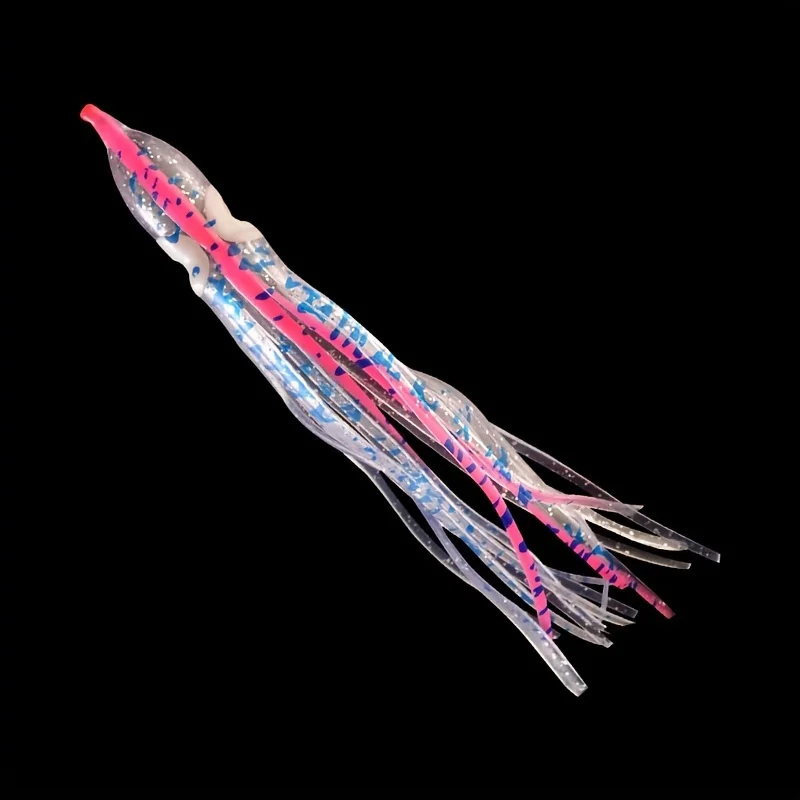 Jooyoo-Paquete de cebos de pulpo, cebo biónico de calamar suave, 12cm/4,72 En 4G, perfecto para pesca al aire libre, 5 unidades por lote - imagen 4