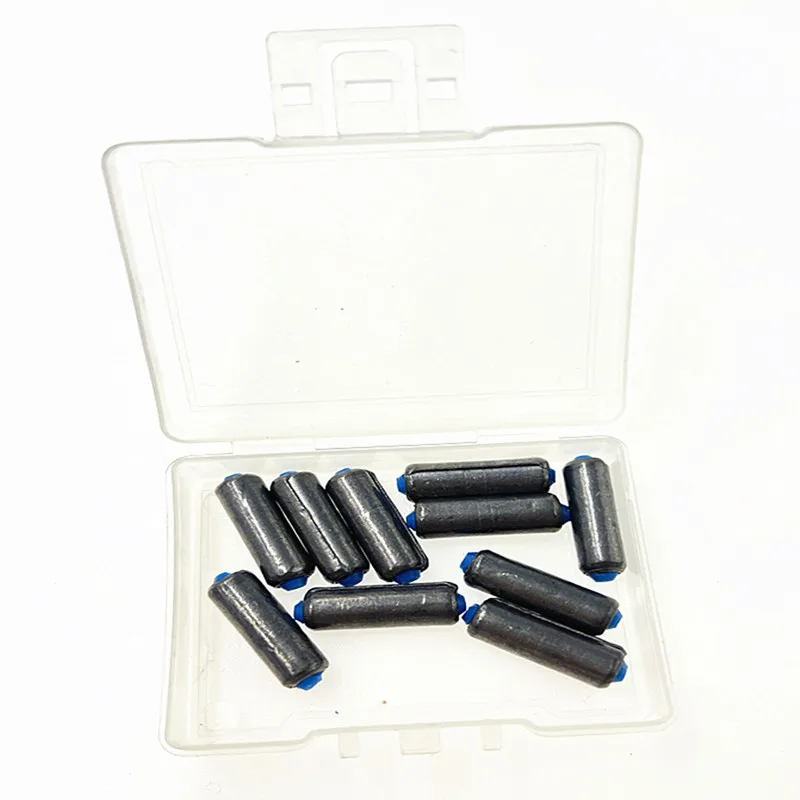 10 unids/caja 1g/1,5g/2g/2,5g/3g/3,5g/4g/5g/6g/8g/10g juego de plomo de Pesca reemplazo rápido accesorios de sedal aparejos Pesca - imagen 5
