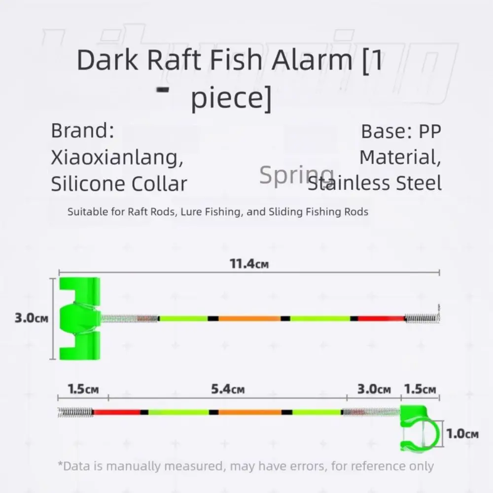 Varilla Pesca Nocturna con Luz e Indicador de Picada Impermeable - imagen 4