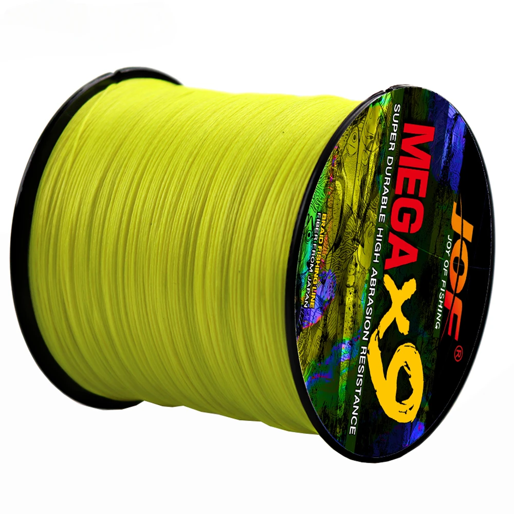 JOF-sedal de pesca de 500m, 9 hebras, cables trenzados, PE multifilamento, cable para Mosca de carpa 20 24 35 40 50 65 80 100lbs, Jigging de fundición larga - imagen 4