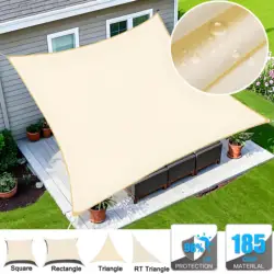 Toldo impermeable con protección solar UV para exterior