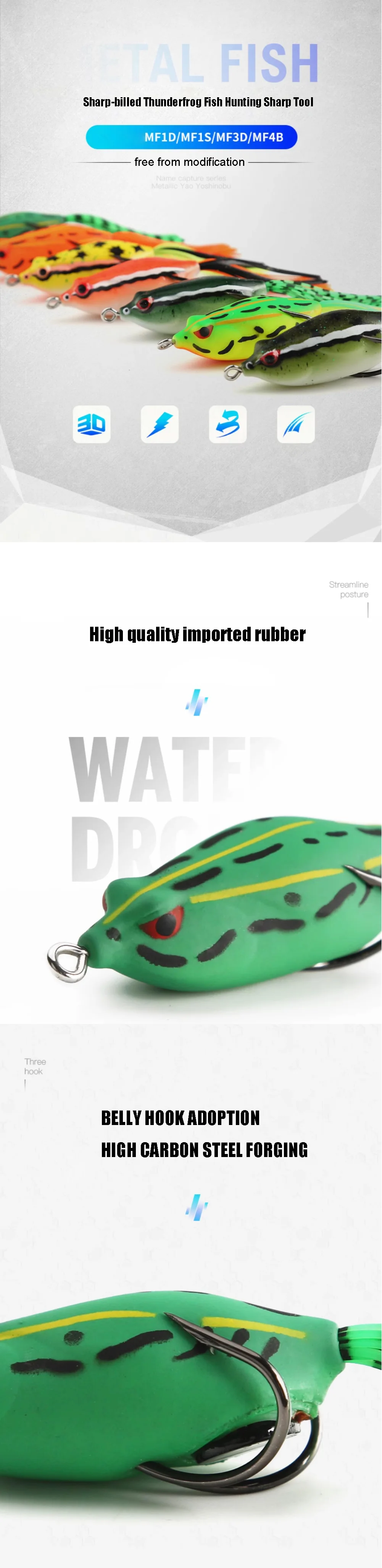 Experimente la mejor aventura de pesca con nuestros señuelos suaves duraderos y resistentes al agua