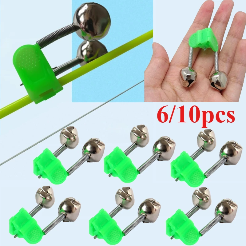 Alarma de picada con campana para caña de pescar – Accesorio ABS