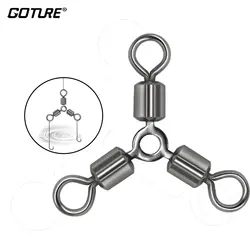 Goture Eslabones Luminosos Calabaza - Giratorios de Pesca Tres Vías