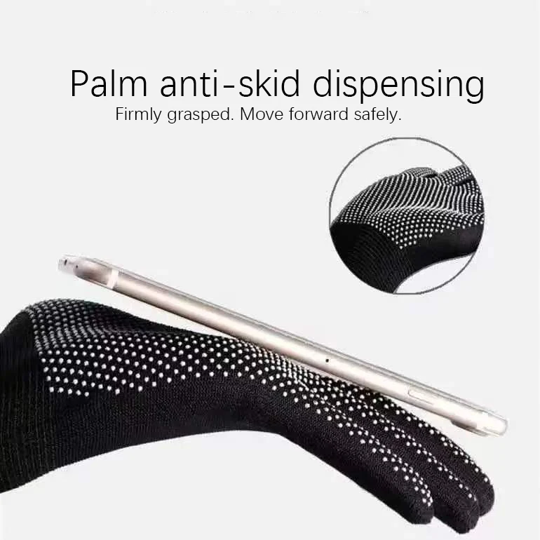 DNDYUJU, 1 par de guantes de pesca, guantes para hombre y mujer, guantes antideslizantes universales transpirables para exteriores, guantes de pesca con 3 dedos cortados - imagen 4