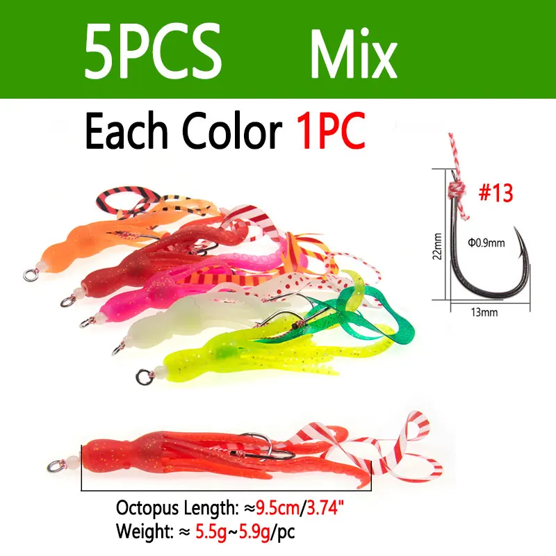 5pcs Mix Color