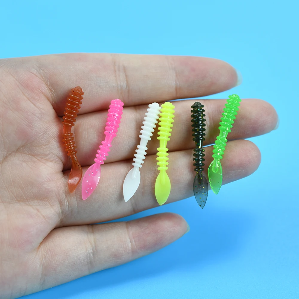 Micro vinilos TPR flotantes 38 mm para lubina y pez roca - imagen 3