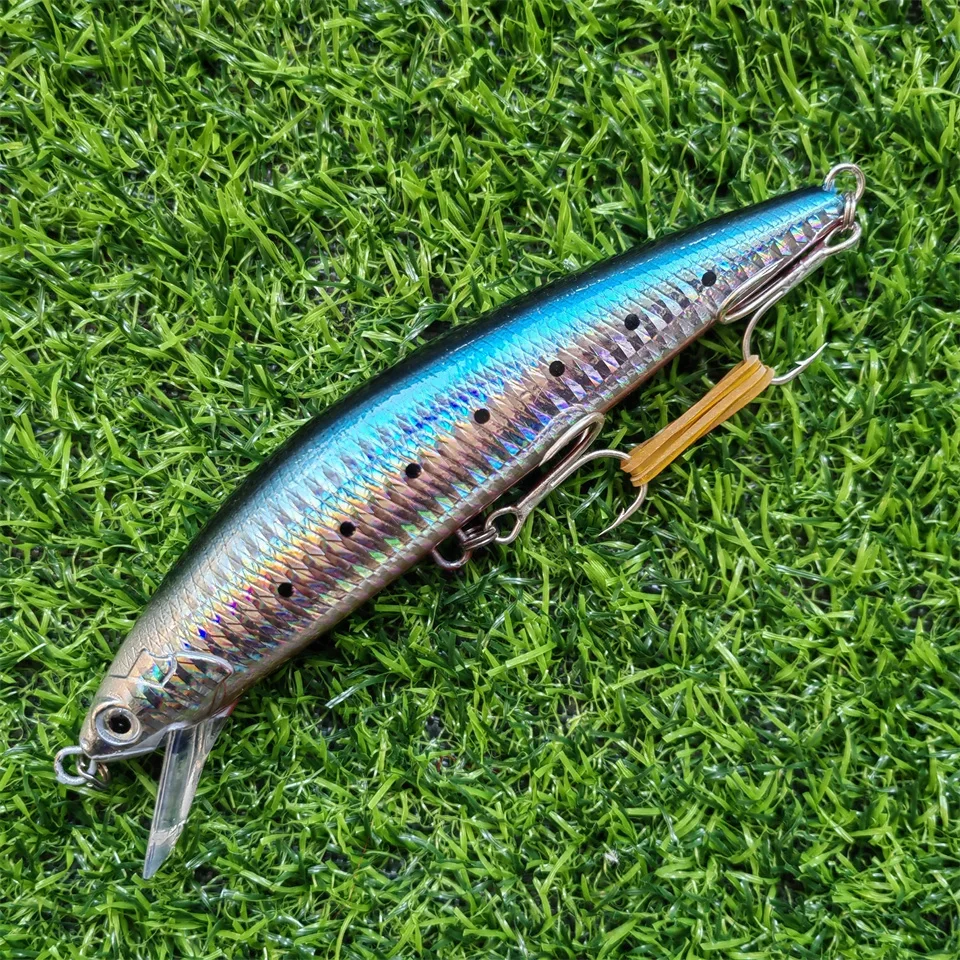 Señuelo pececillo hundidor de plástico duro 140mm 60g - imagen 5