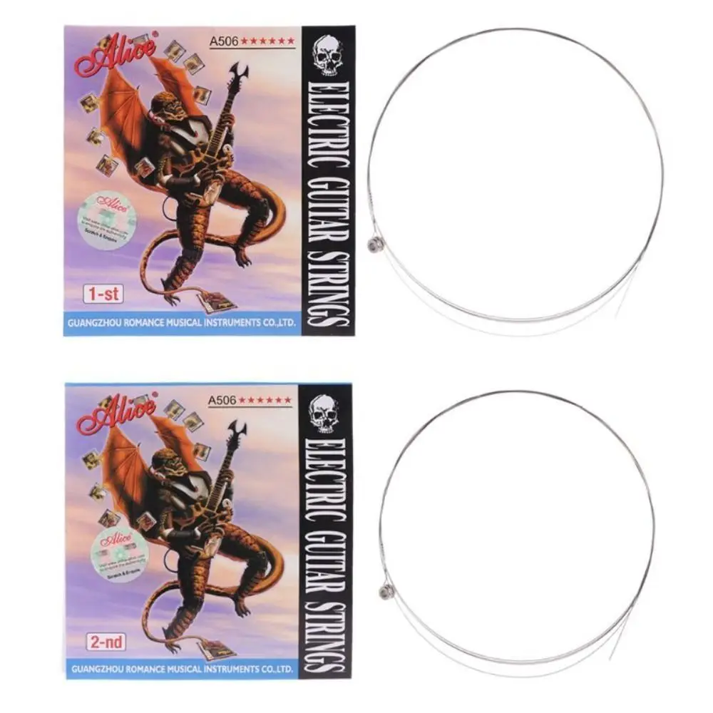 A506SL A506 cuerdas de guitarra eléctrica cuerdas de guitarra eléctrica de aleación de níquel súper ligeras excelente sensación de mano Universal - imagen 3