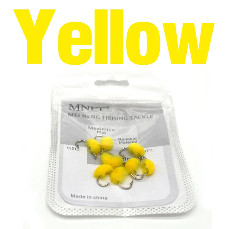 8PCS  Yellow