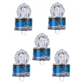 5PCS blue