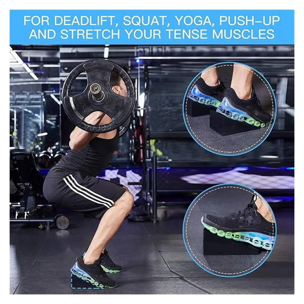 Tablero inclinado para yoga, sentadillas y estiramiento de pantorrilla - imagen 3