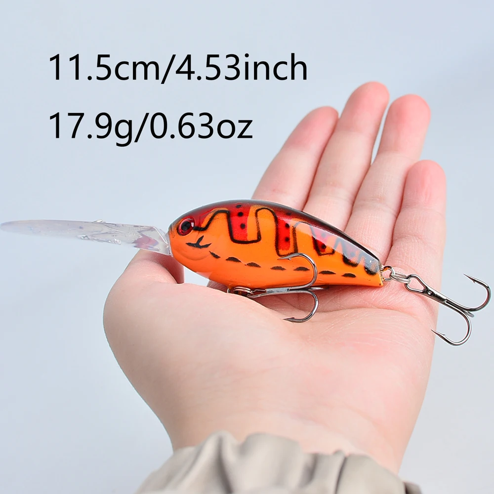 Señuelo Crankbait Láser para Lubina – Wobbler con Anzuelo Triple