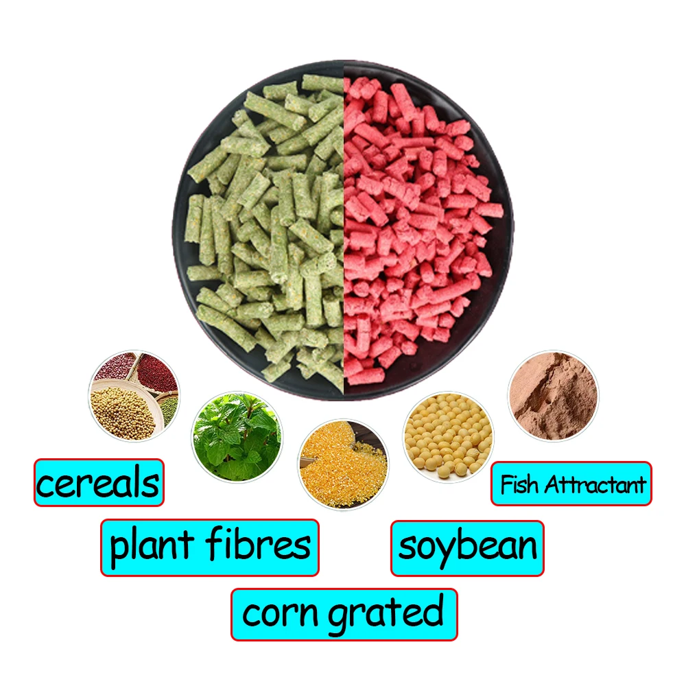 Cebo de pesca de carpa roja, cebo de pesca de carpa, señuelo de partículas de dispersión rápida para pesca flotante, 40g por lote, 3 versiones - imagen 2
