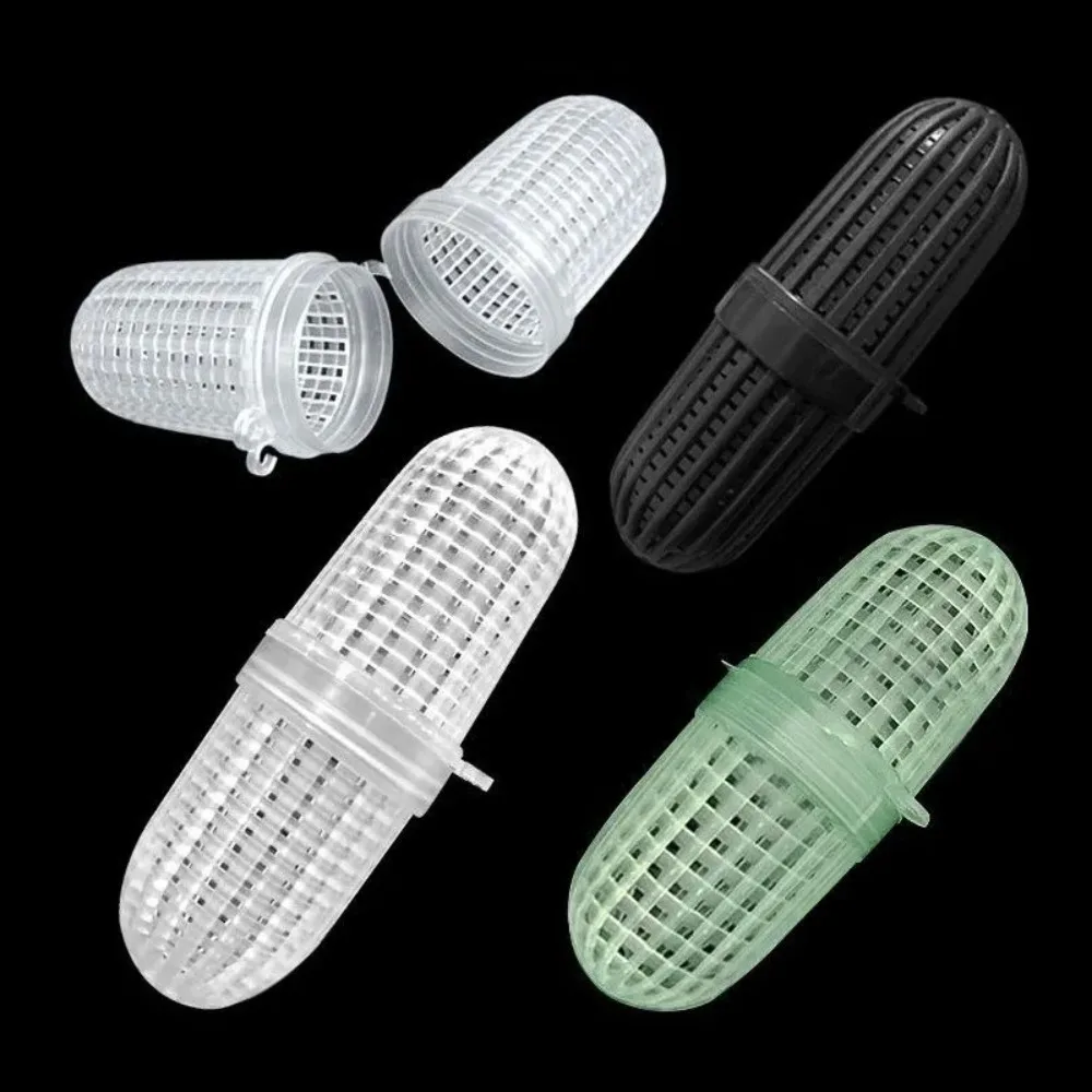 10 unids/set cebo de pesca de carpa jaula trampa cesta alimentador soporte Señuelos de Pesca jaula - imagen 5