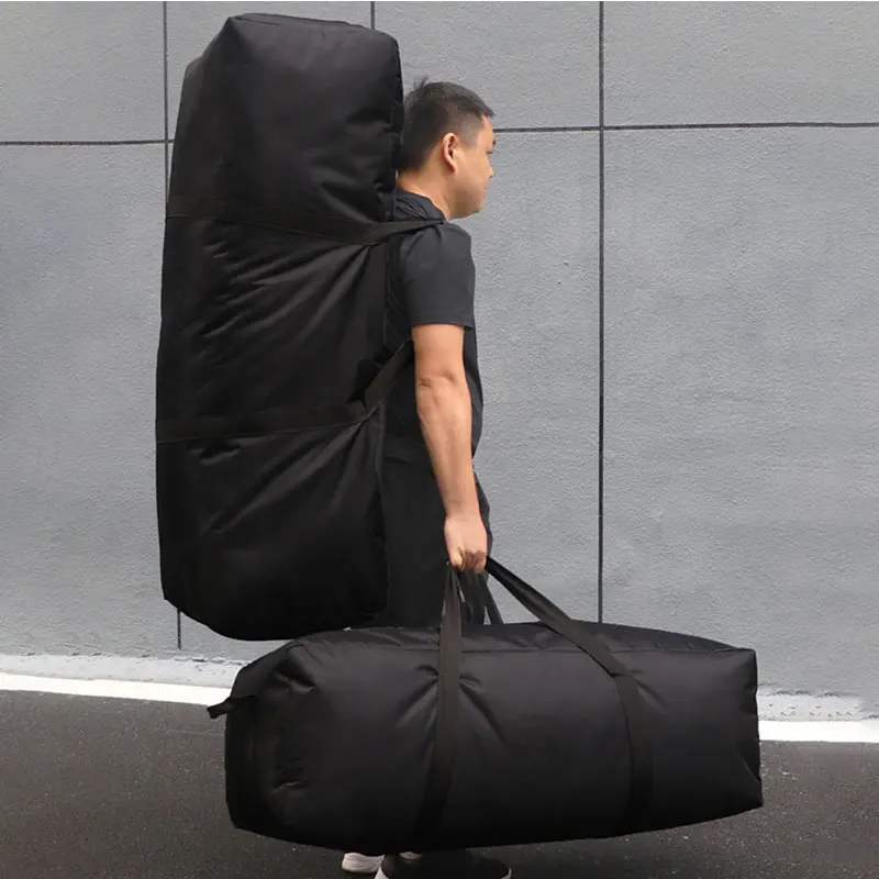 Bolsa de gimnasio de gran capacidad para hombre, bolsa de viaje de 150L, 100L, 55L, ideal para deportes de fin de semana, impermeable, XA32G - imagen 3