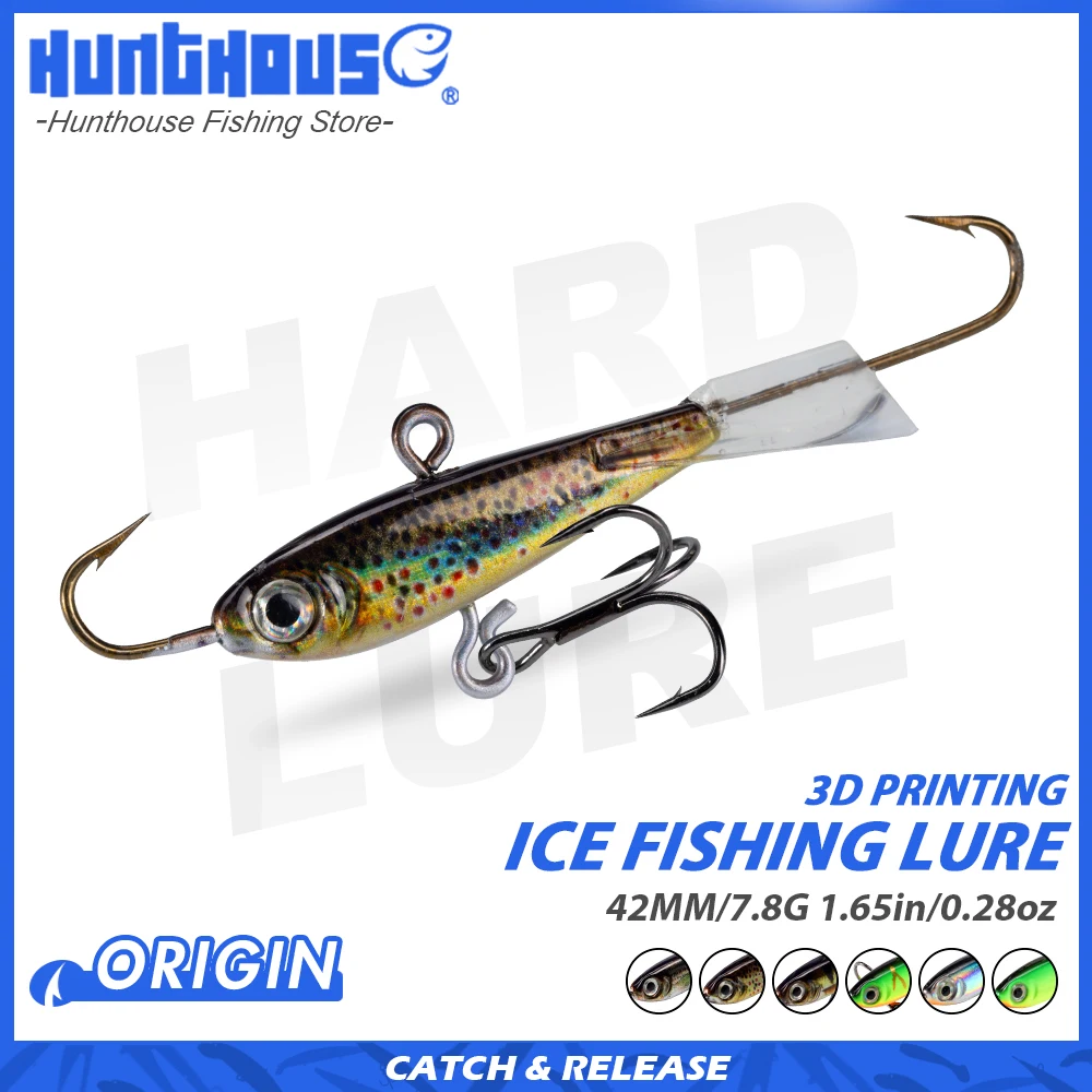 Hunthouse Señuelo de Hielo VIB – Cuchara Jigging Lenta Lubina - imagen 2