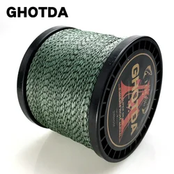 GHOTDA Sedal Trenzado Multifilamento PE 8 hebras – Agua salada