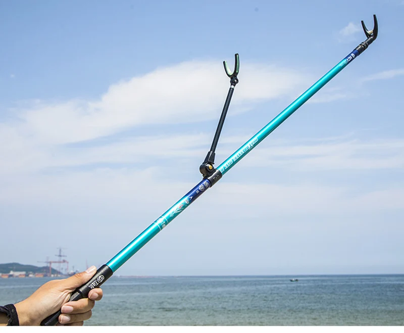 Disfrute de un día de pesca con esta caña versátil