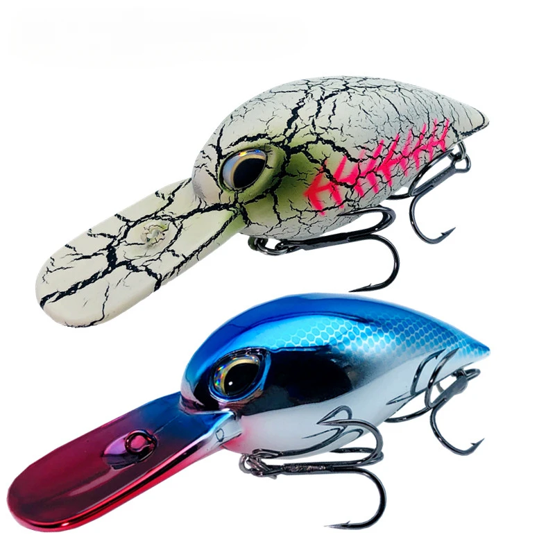 Nuevo Crankbait pesca Wobblers 19g 6cm cebo Artificial manivela señuelo de pesca lubina señuelo flotante