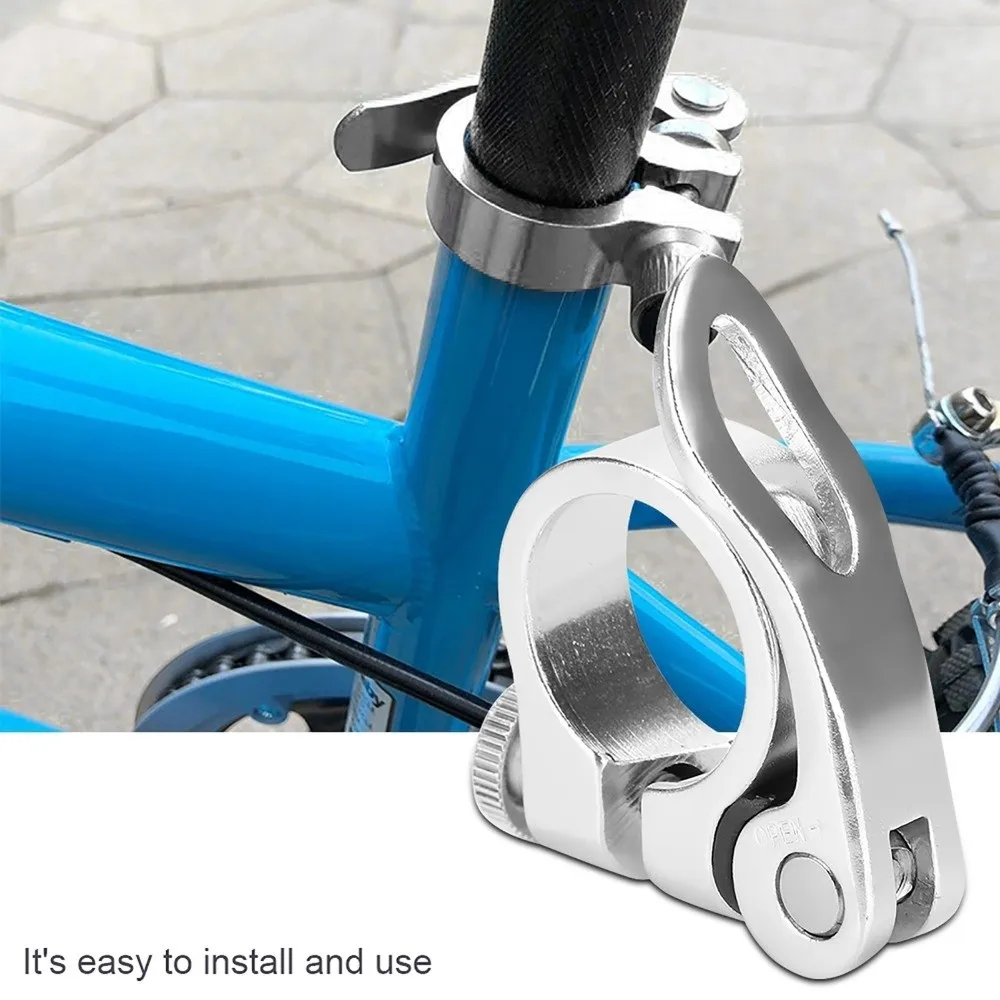 Abrazadera aluminio liberación rápida 28,6 mm para sillín bicicleta - imagen 5
