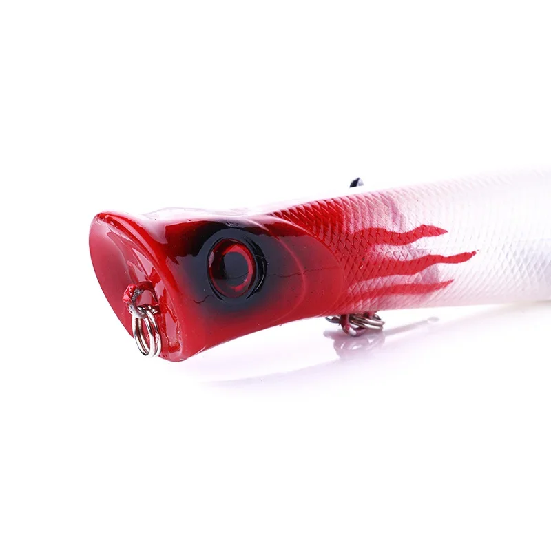 Popper flotante 11.5g 80mm – Señuelo artificial duro con anzuelos #6 - imagen 3
