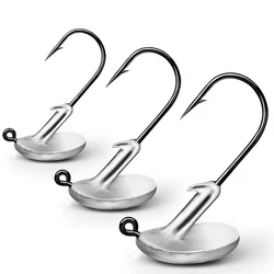 Anzuelos Jig Head con púas – Vástago largo para vinilo