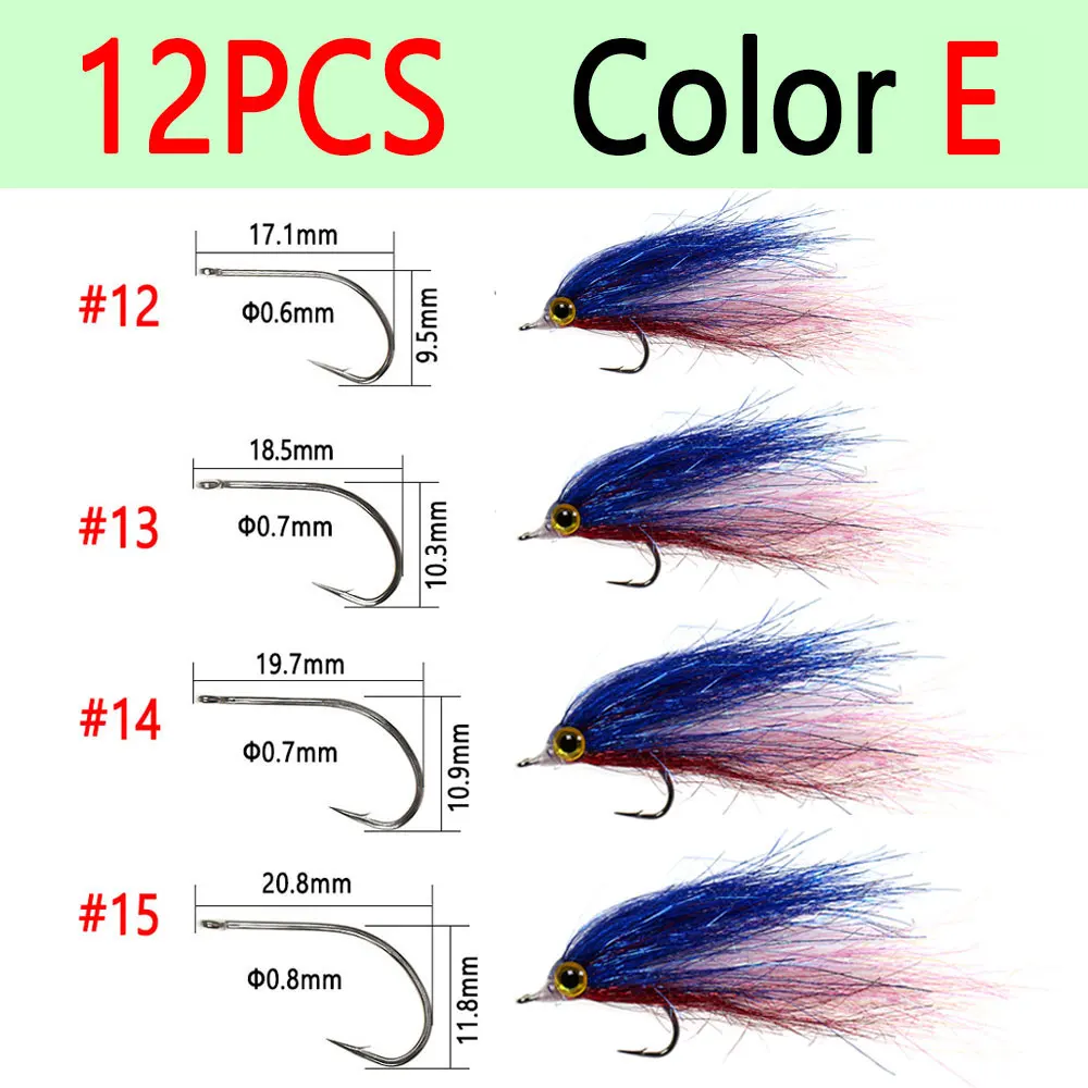 12pcs Color E