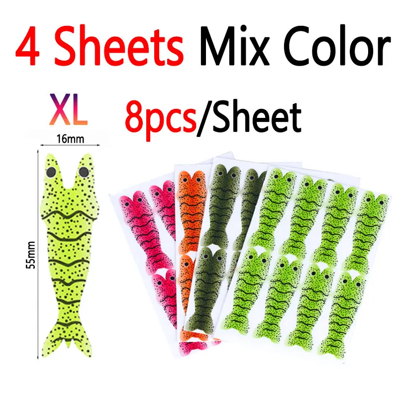 4 Sheets Mix Col XL