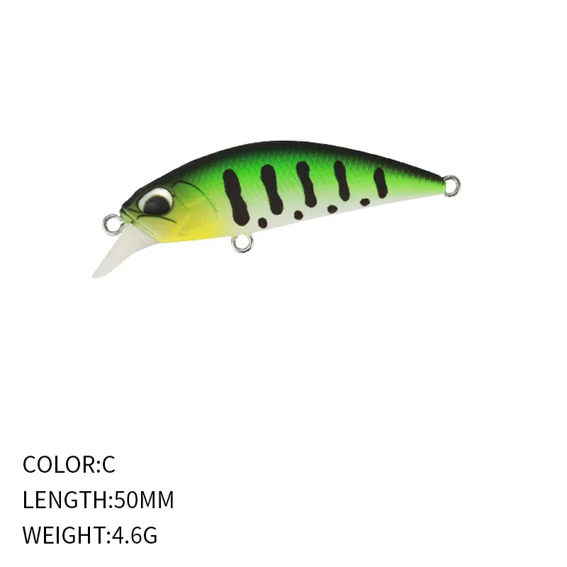 Señuelo Swimbait hundible 50mm – Pececillo para lucio y carpa