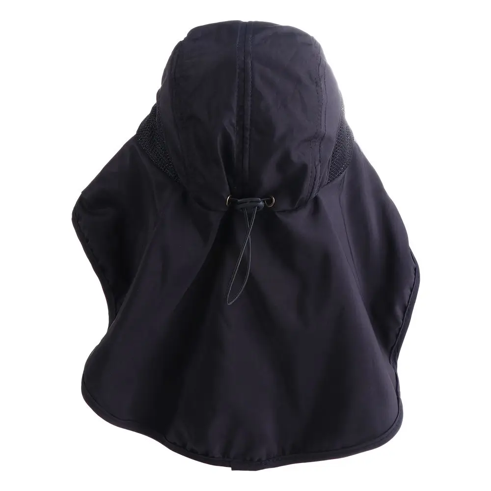 Sombreros de senderismo gorra de pesca Panamá Anti UV sombrero de ala larga larga con cubierta para el cuello sombreros de pescador gorra de sol de verano sombrero de cubo de ala ancha - imagen 3