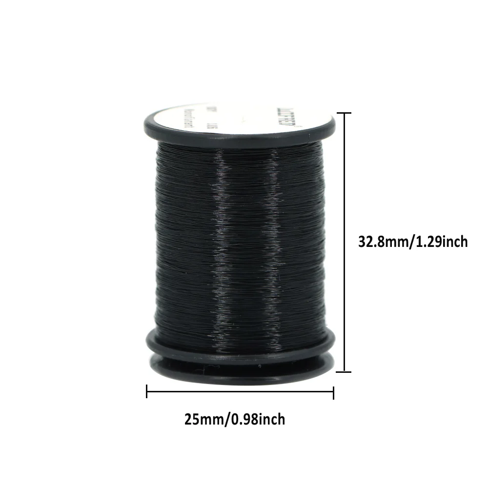 ICERIO-Filo de atado de moscas monofilamento de 0,006 pulgadas para moscas pequeñas y Material de costilla para atado de moscas Caddis,Midge y mayfly nymph - imagen 4