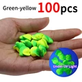 100pcs Yellow Green