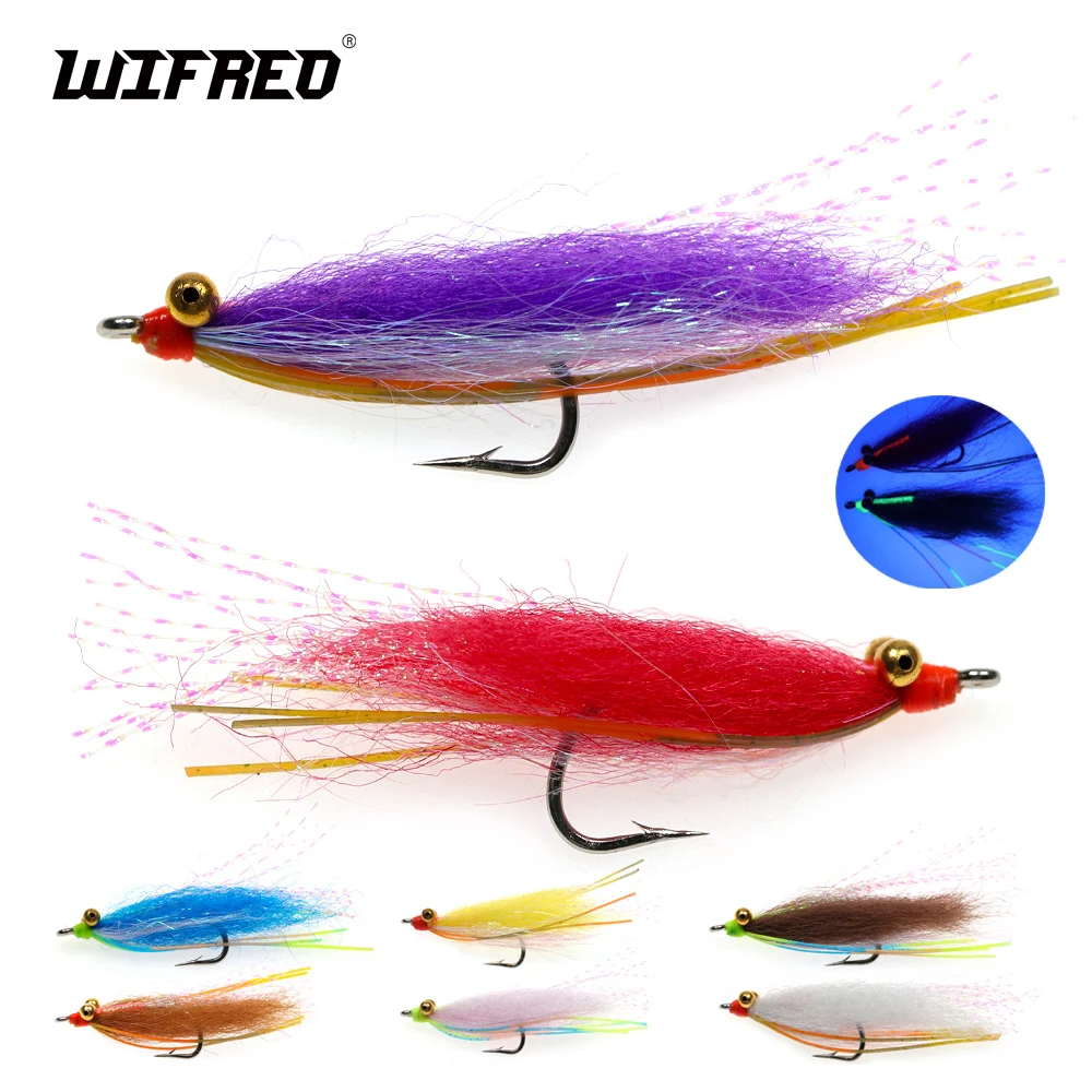 Wifreo Señuelos Crazy Charlie Chainbead Eyes - Mosca Agua Salada