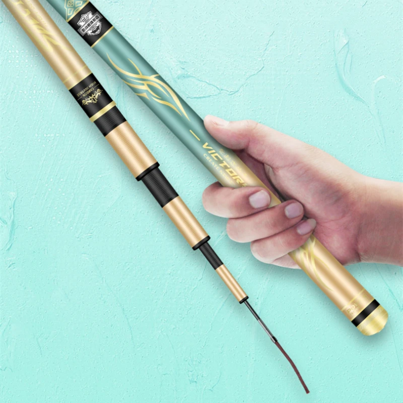 Caña De pescar superdura 4/5/6H, caña De mano ultraligera De fibra De carbono, caña De pescar completa De Taiwán/wild - imagen 4