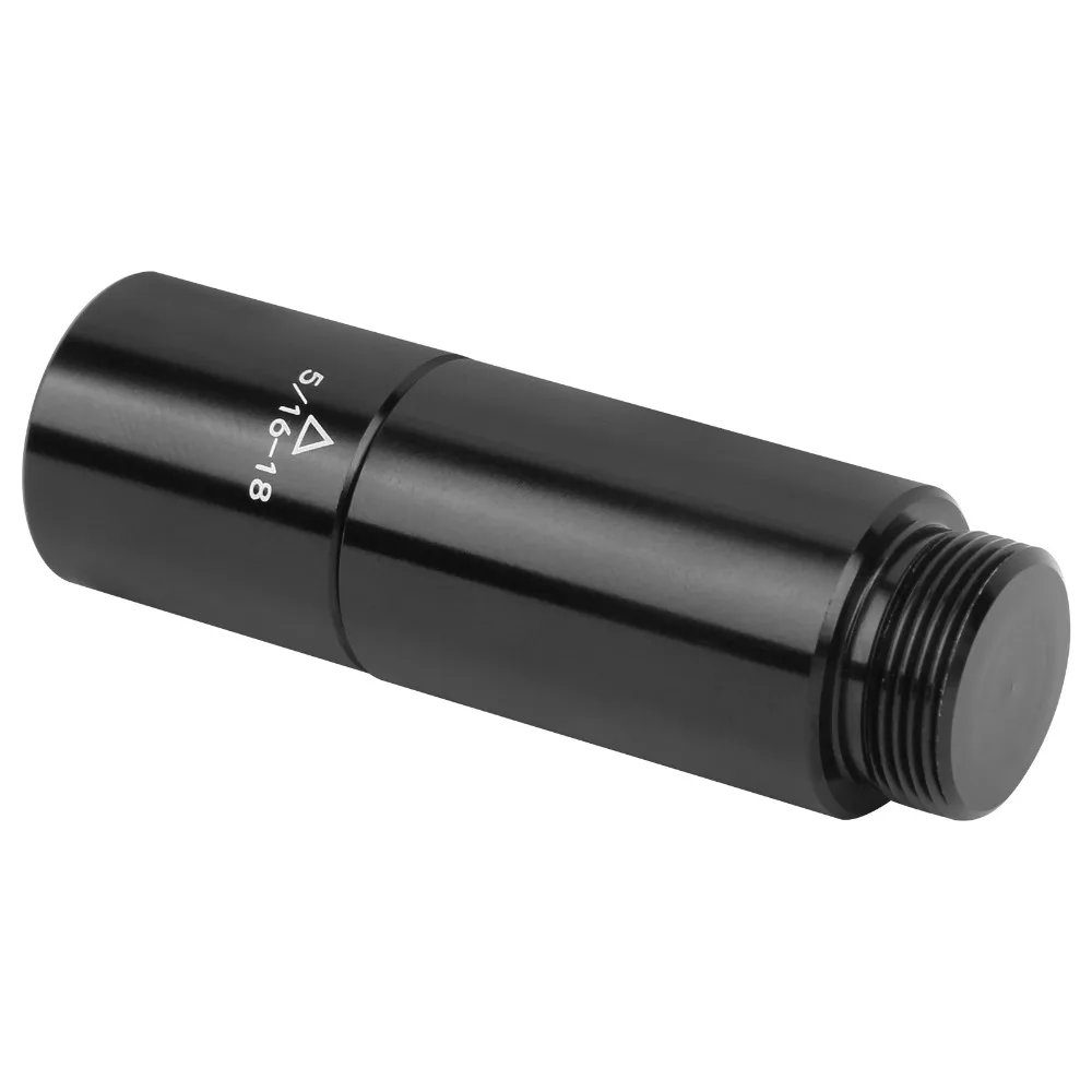 Accesorios de billar, extensión de taco de billar de aluminio, 5/16-18 dientes, extensor de taco de billar compacto, extensor de eje medio, tacos de billar - imagen 2