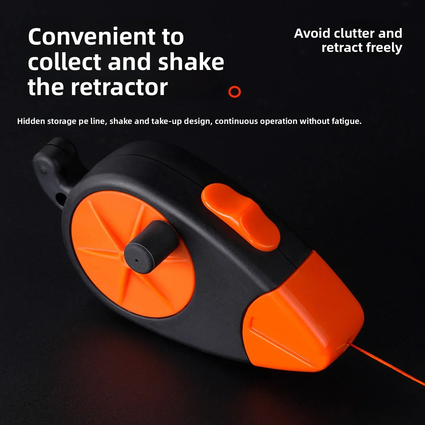 Recuperador de señuelos de acero inoxidable con línea de PE de 60m, fuerza de tracción de 132LB, pinza de cebo, señuelos de peces atascos, buscador de cebo, herramientas de pesca - imagen 3